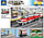 KY98233 Конструктор Kazi City Пассажирский поезд, 372 детали, фото 2