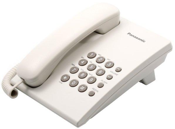 Телефон KX-TS2350RU Panasonic белый - фото 1 - id-p216376587