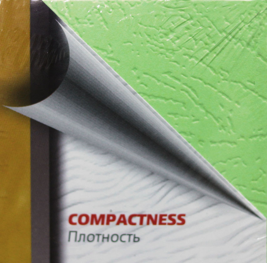 Обложки для переплета картонные D&A (А4) А4, 100 шт., 230 г/м2, светло-зеленые, тиснение «под кожу»