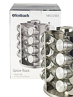 Набор ёмкостей для специй Ofenbach NB 101003 (16 шт.) на подставке
