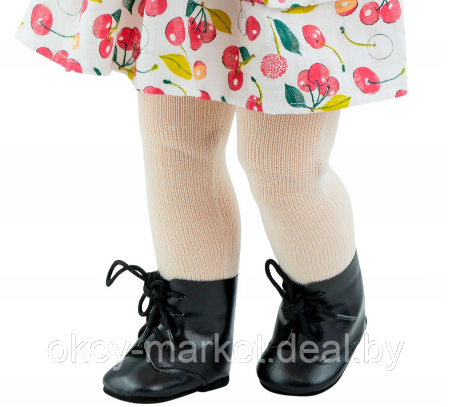 Кукла шарнирная 60 см Paola Reina 06572 Белен в цветочном платье с плюшевым мишкой - фото 8 - id-p216380787