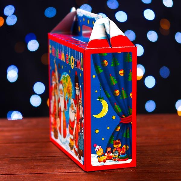 Подарочная коробка Дарите счастье Деды Морозы Мира - фото 4 - id-p216383515