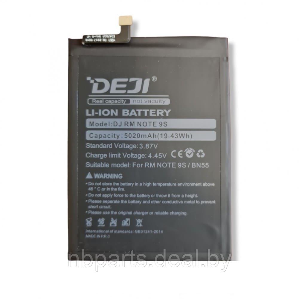 Аккумулятор (батарея) для Xiaomi Redmi Note 9S (DEJI) BN55 - фото 1 - id-p213565675