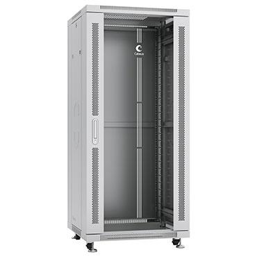 Шкаф телекоммуникационный напольный 19" 27U Cabeus SH-05C-27U60/100 - фото 1 - id-p216385998