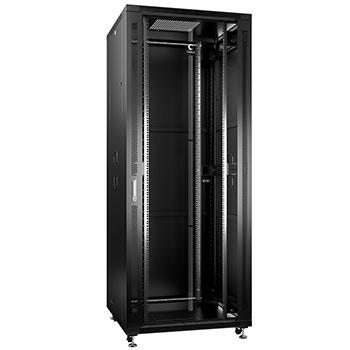 Шкаф телекоммуникационный напольный 19" 42U Cabeus SH-05C-42U80/100-BK - фото 1 - id-p216386037