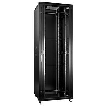 Шкаф телекоммуникационный напольный 19" 47U Cabeus SH-05C-47U80/100-BK - фото 1 - id-p216386040