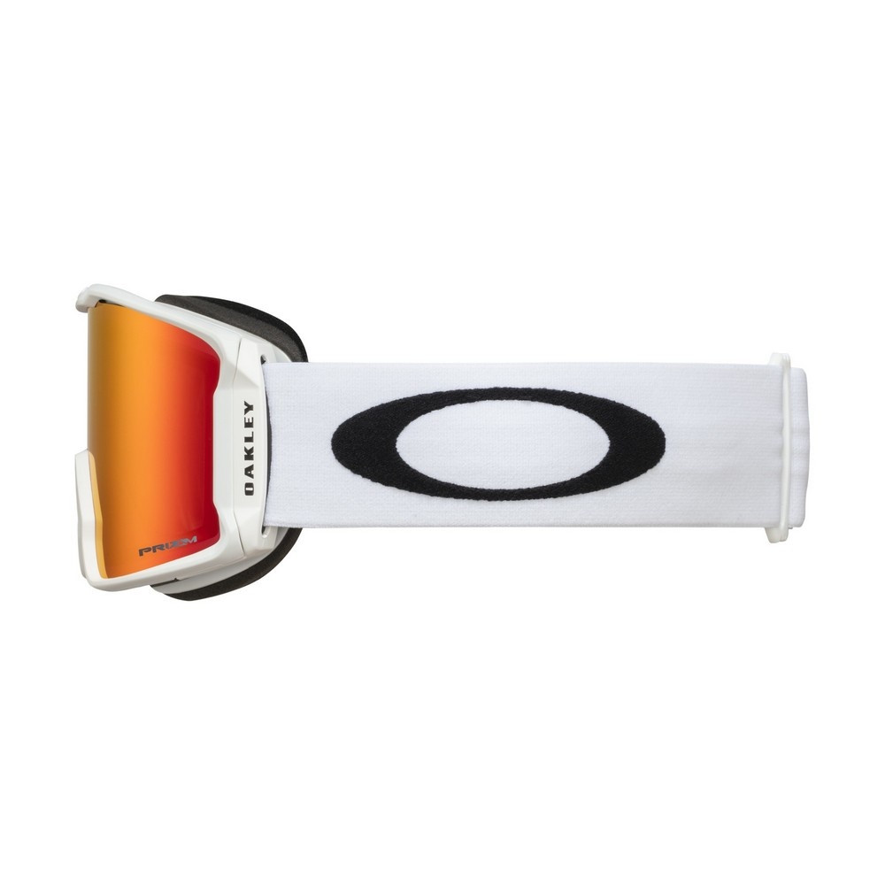 Маска горнолыжная Oakley Line Miner XL (Линза: Prizm Snow Torch Iridium), matte white - фото 4 - id-p216388493