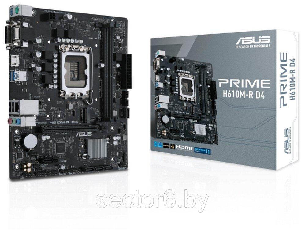 Материнская плата ASUS Prime H610M-R D4-SI