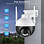 Уличная камера видео наблюдения Wi FI IP Smart Camera, 4 MP, 4 х-ZOOM (датчик движения, режимы день/ночь,, фото 7