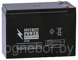 Аккумуляторная батарея Security Power SP 12-12 F2 12V/12Ah Slim