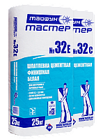 "Тайфун Мастер" №32Е Шпатлевка цементная БЕЛАЯ "финишная" внутр. и наружн. меш. 4 кг