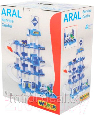 Паркинг игрушечный Полесье Aral 4-уровневый / 37879 - фото 2 - id-p216391625