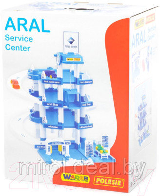 Паркинг игрушечный Полесье Aral 4-уровневый / 37879 - фото 7 - id-p216391625