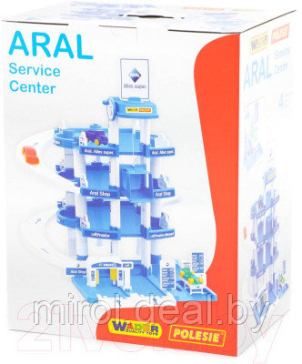 Паркинг игрушечный Полесье Aral 4-уровневый / 37879 - фото 8 - id-p216391625