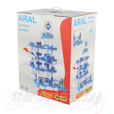 Паркинг игрушечный Полесье Aral 4-уровневый / 37879 - фото 9 - id-p216391625