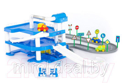 Паркинг игрушечный Полесье Aral 3-уровневый с дорогой / 40428 - фото 5 - id-p216391800