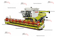 Гидропара на комбайн Claas Lexion 770