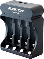 Зарядное устройство для аккумуляторов Robiton SmartFast4 / БЛ18127