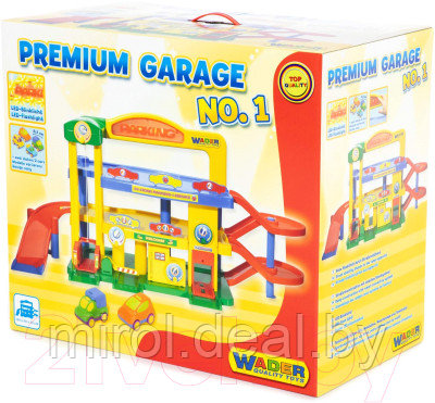Паркинг игрушечный Полесье Гараж №1 Премиум с автомобилями / 40398 - фото 6 - id-p216393070