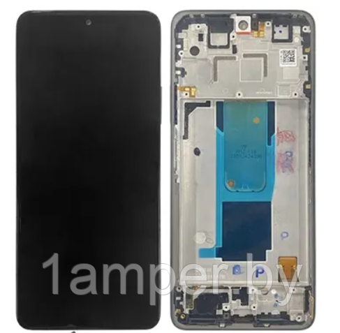 Дисплей AMOLED для Xiaomi Redmi Note 11Pro Plus 5G/Redmi Note 11Pro + 5G С рамкой. Черный