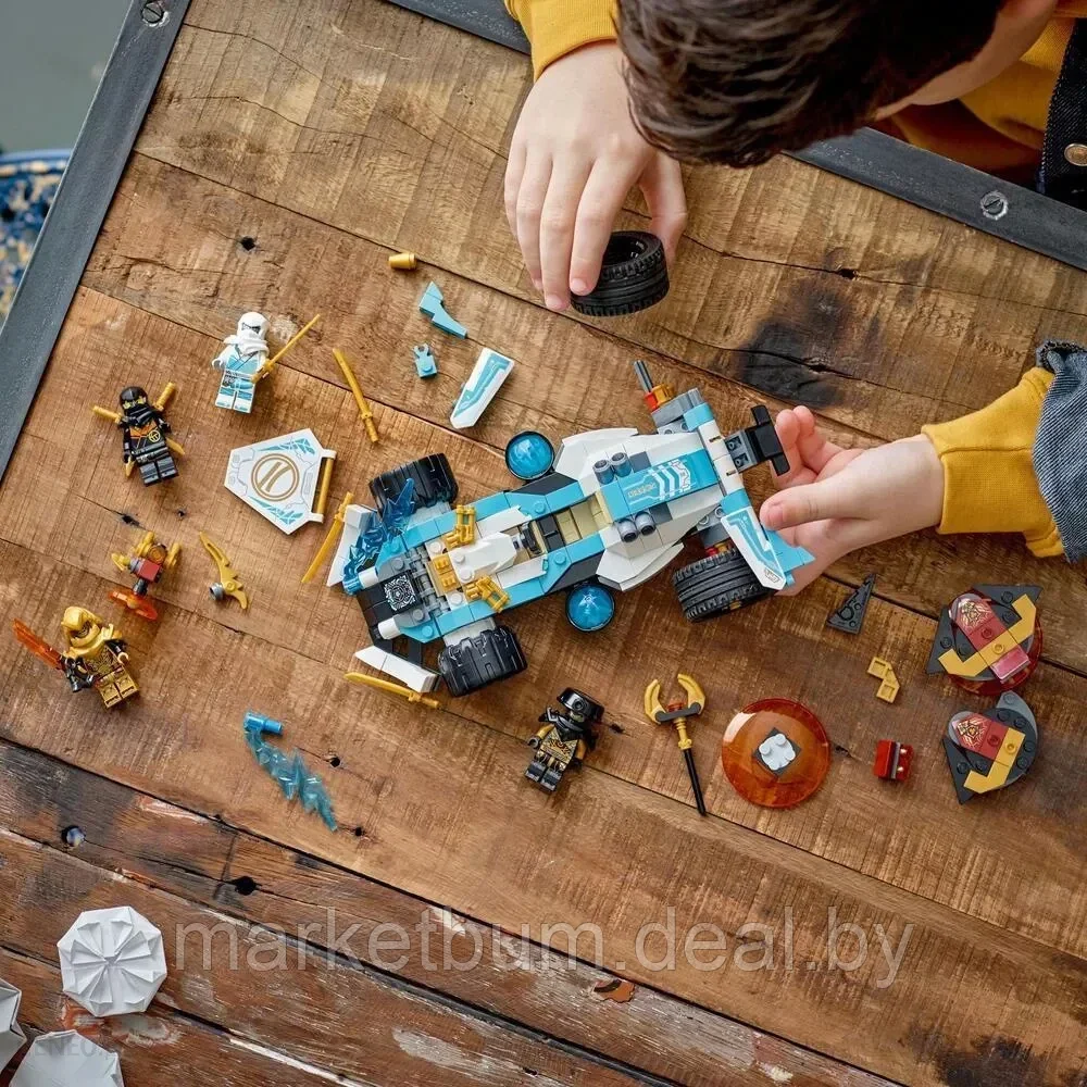 Конструктор LEGO Ninjago 71791, Сила дракона Зейна Гонщик Кружитцу - фото 9 - id-p216426763