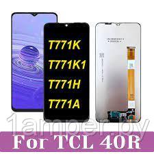 Дисплей Original для TCL 40R/ NXTPAPER 5G T771K/T771H/T771A/T711 Черный