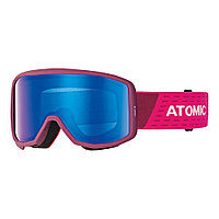 Маска горнолыжная Atomic Youth Count Jr Cylindrical, berry/pink