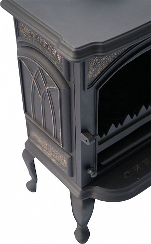 Печь-камин «СИБИРЬ-7» (чугунная со стеклом) - фото 3 - id-p216442372