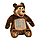 Детская интерактивная игрушка Медведь, герои мультсериала Маша и Медведь, мягкие развивающие игрушки для детей, фото 3