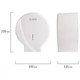 Диспенсер для туалетной бумаги LAIMA PROFESSIONAL ORIGINAL(Система T2),малый,белый,ABS,605766,Турция, фото 7