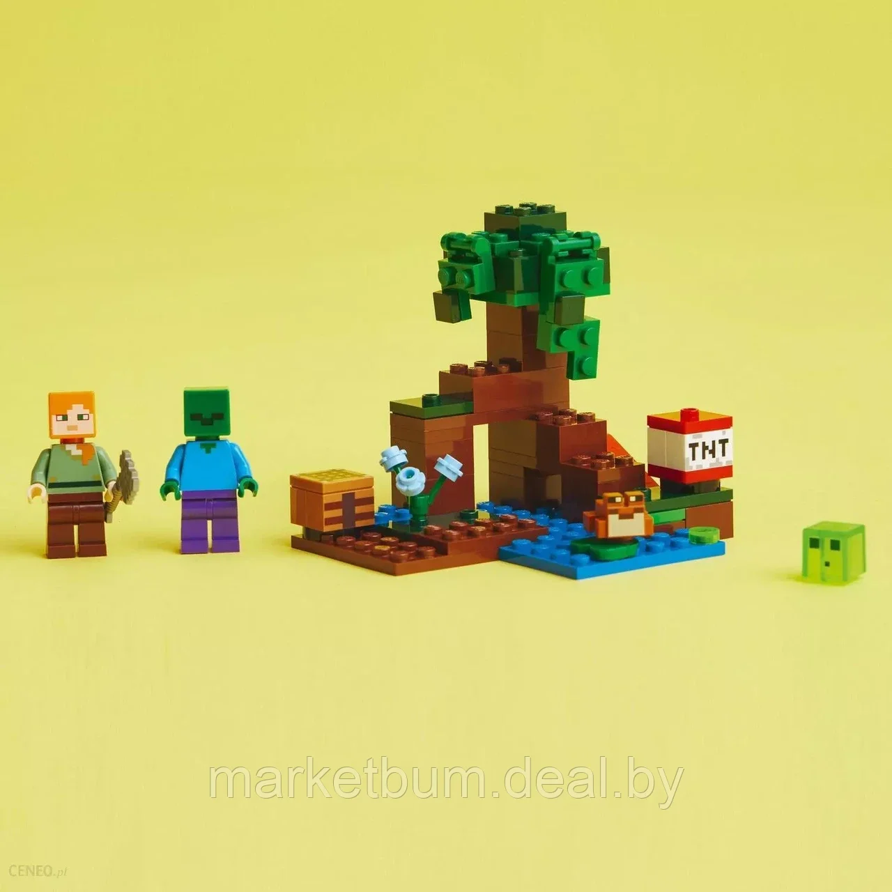 Конструктор LEGO Minecraft 21240, Приключения на болотах - фото 6 - id-p216453838