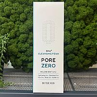 Пенка для контроля жирности кожи и борьбы с чёрными точками Be The Skin BHA+ Pore Zero Cleansing Foam