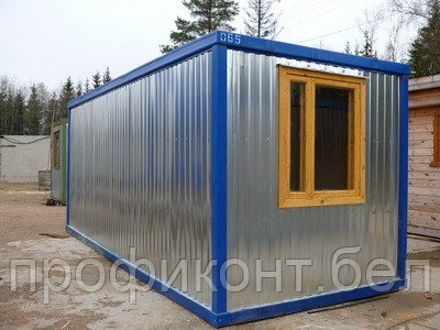 Бытовка строительная (блок-контейнер, блок-модуль), фото 2
