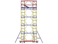 Вышка строительная ВСП -1.6/2.0 (размер рабочей площадки 1,6*2м) 1+4