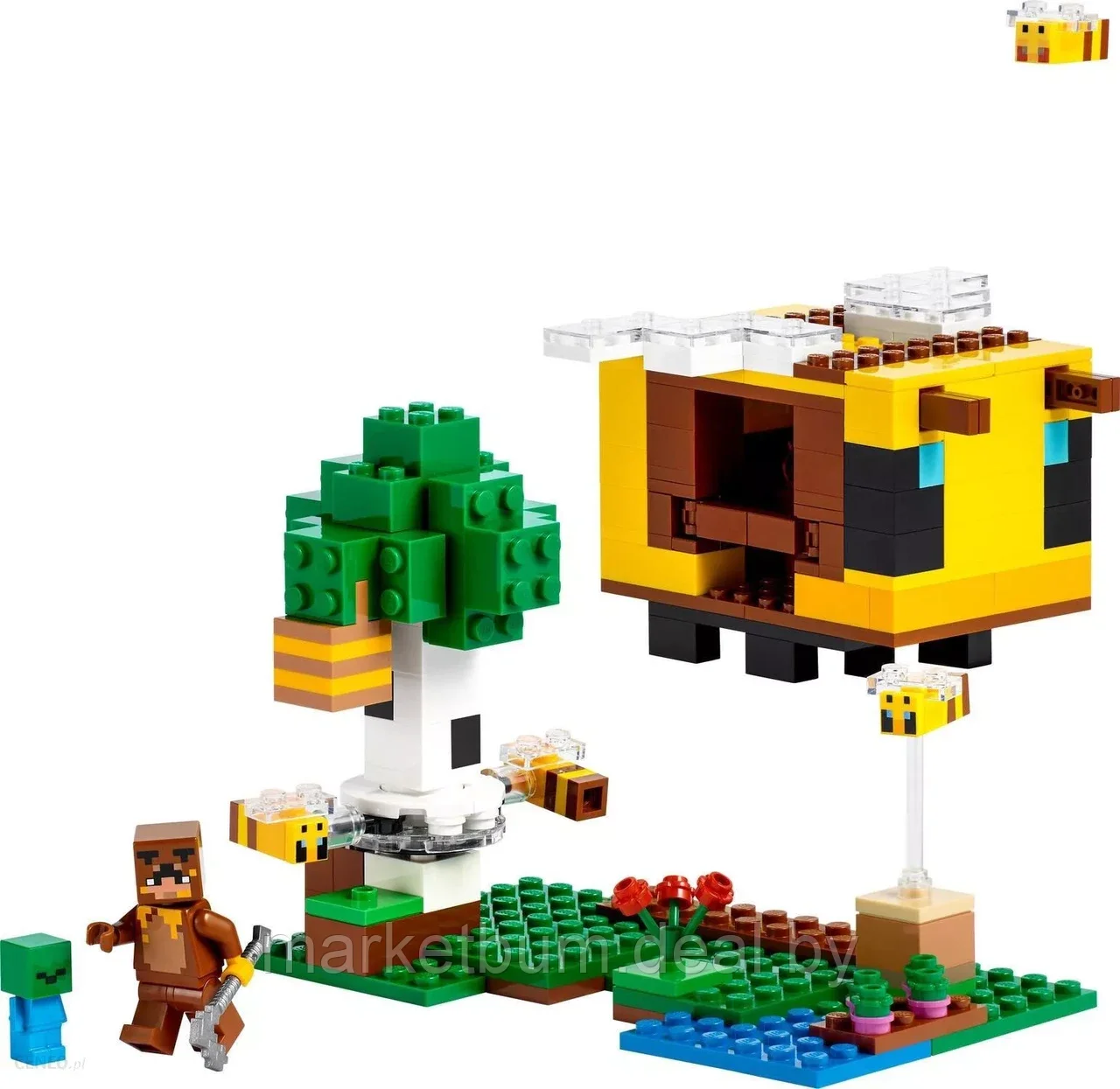 Конструктор LEGO Minecraft 21241, Пчелиный улей. - фото 3 - id-p216453849