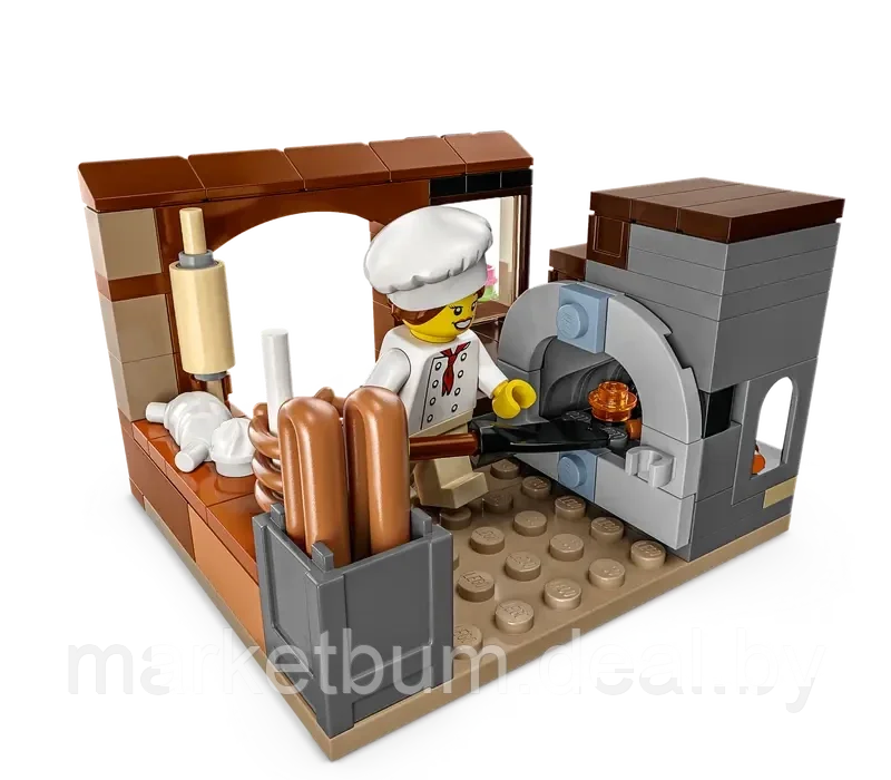 Конструктор LEGO Ninjago 71799, Городская площадь Ниндзяго - фото 6 - id-p216453946