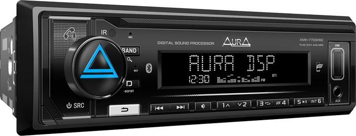 USB-магнитола Aura AMH-77DSP Black Edition (2023)