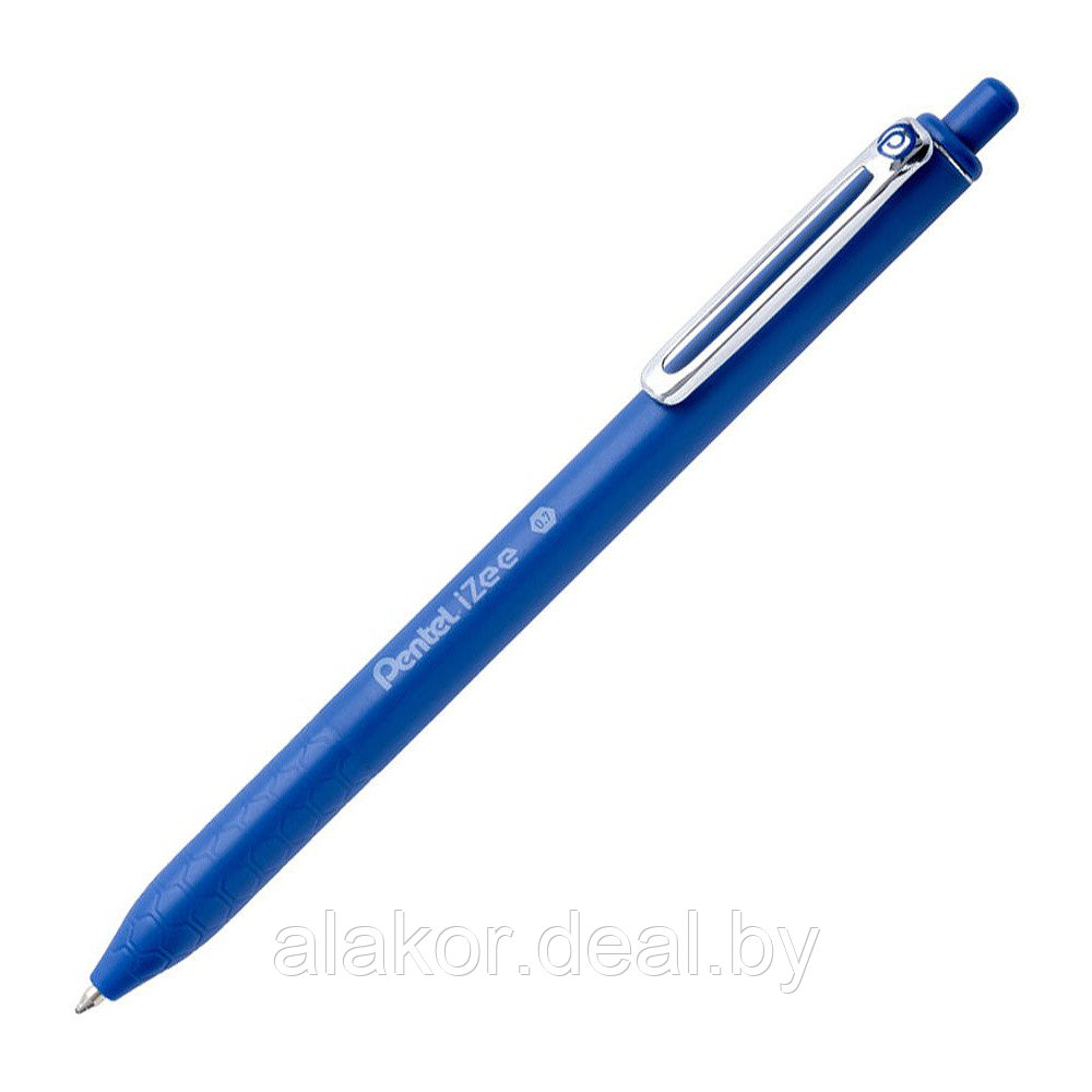 Ручка шариковая автоматическая Pentel "IZee", 0.5мм, синий - фото 1 - id-p216444613