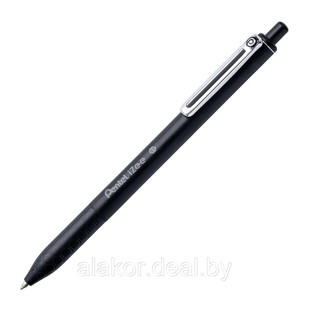 Ручка шариковая автоматическая Pentel "IZee", 0.5мм, черный - фото 1 - id-p216446175