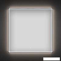 Wellsee Зеркало с фронтальной LED-подсветкой 7 Rays' Spectrum 172200450, 80 х 80 см (с сенсором и ре