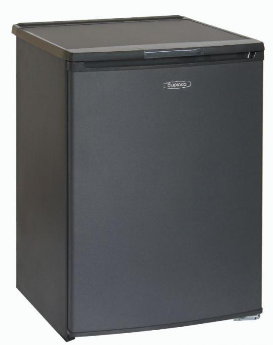 Маленький однокамерный мини холодильник БИРЮСА W8 графит однодверный минихолодильник с морозильной камерой - фото 1 - id-p216383154