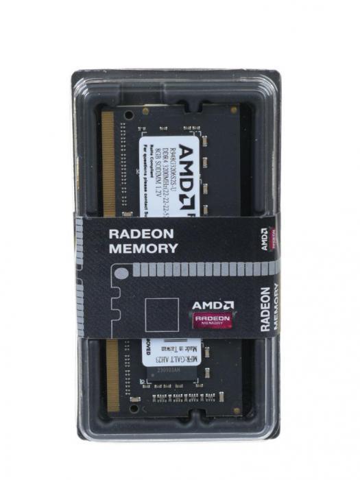 Модуль памяти AMD DDR4 DIMM 3200MHz PC4-25600 CL16 8Gb R948G3206S2S-U