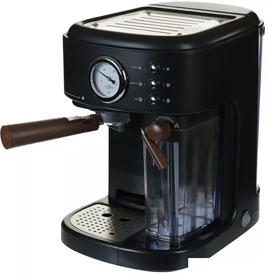 Рожковая помповая кофеварка Hibrew CM5411A-GS (черный)