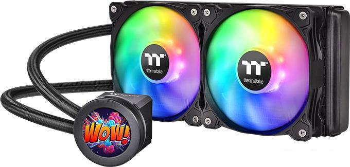 Кулер для процессора Thermaltake Floe Ultra 240 RGB CL-W349-PL12SW-A - фото 1 - id-p216162965