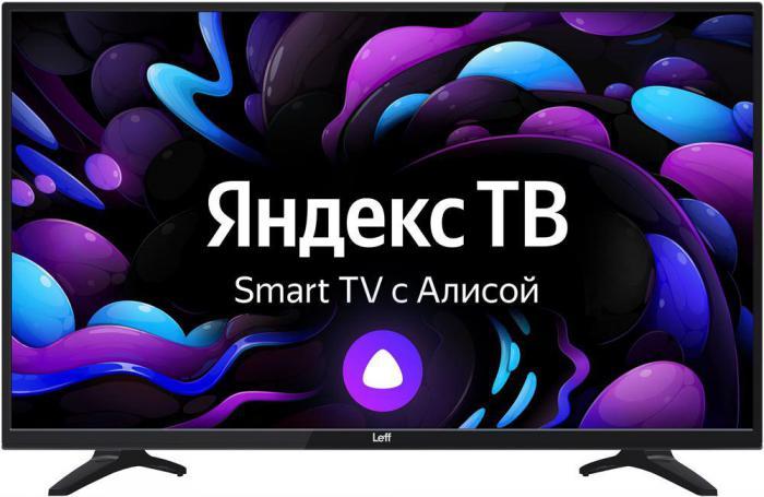 Телевизор 32 дюйма LEFF 32H550T SMART TV Яндекс - фото 1 - id-p216154337