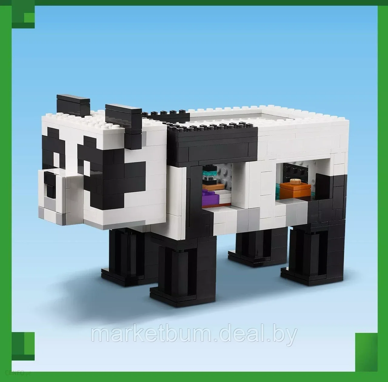 Конструктор LEGO Minecraft 21245, Заповедник панды - фото 5 - id-p216454080