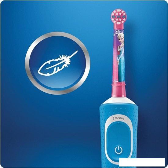 Электрическая зубная щетка Braun Oral-B Kids Frozen D100.413.2K - фото 6 - id-p216260313