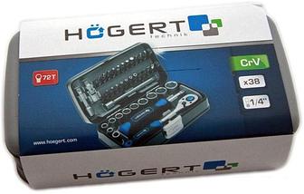 Универсальный набор инструментов Hogert Technik HT1R462 (38 предметов), фото 3