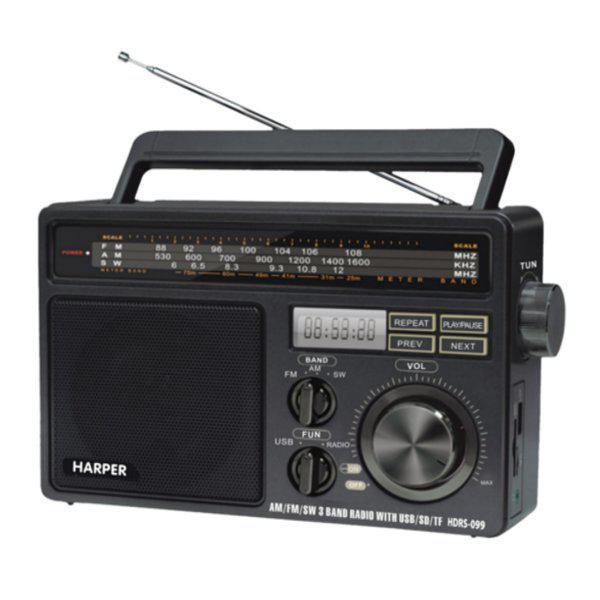 Портативный радиоприемник Harper HDRS-099