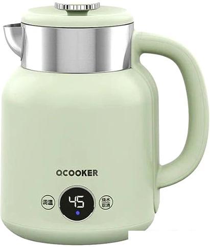 Электрический чайник Qcooker CR-SH1501 (русская версия, зеленый) - фото 1 - id-p215979494